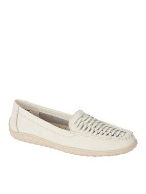 NWT Baretraps Womens Origins Bridget Slip-On Boat Shoes OR10026 Off White 10M